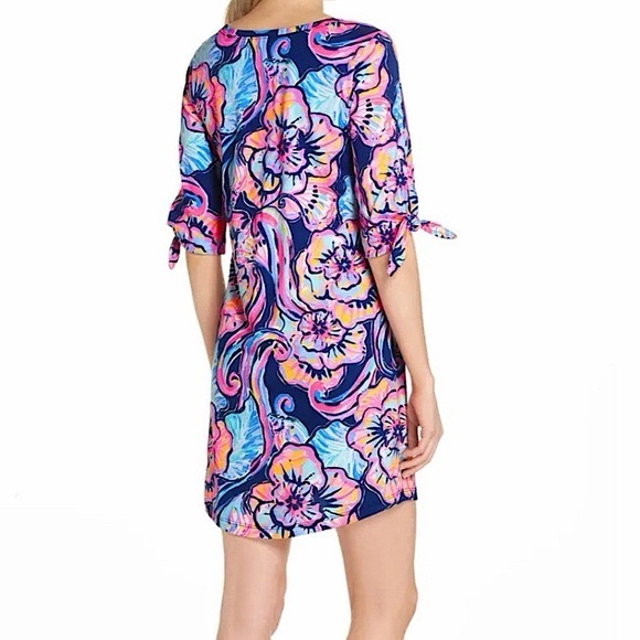 Lilly Pulitzer Preston Dress in Nauti Navy Boho Bateau Sz S - Picture 2 of 13